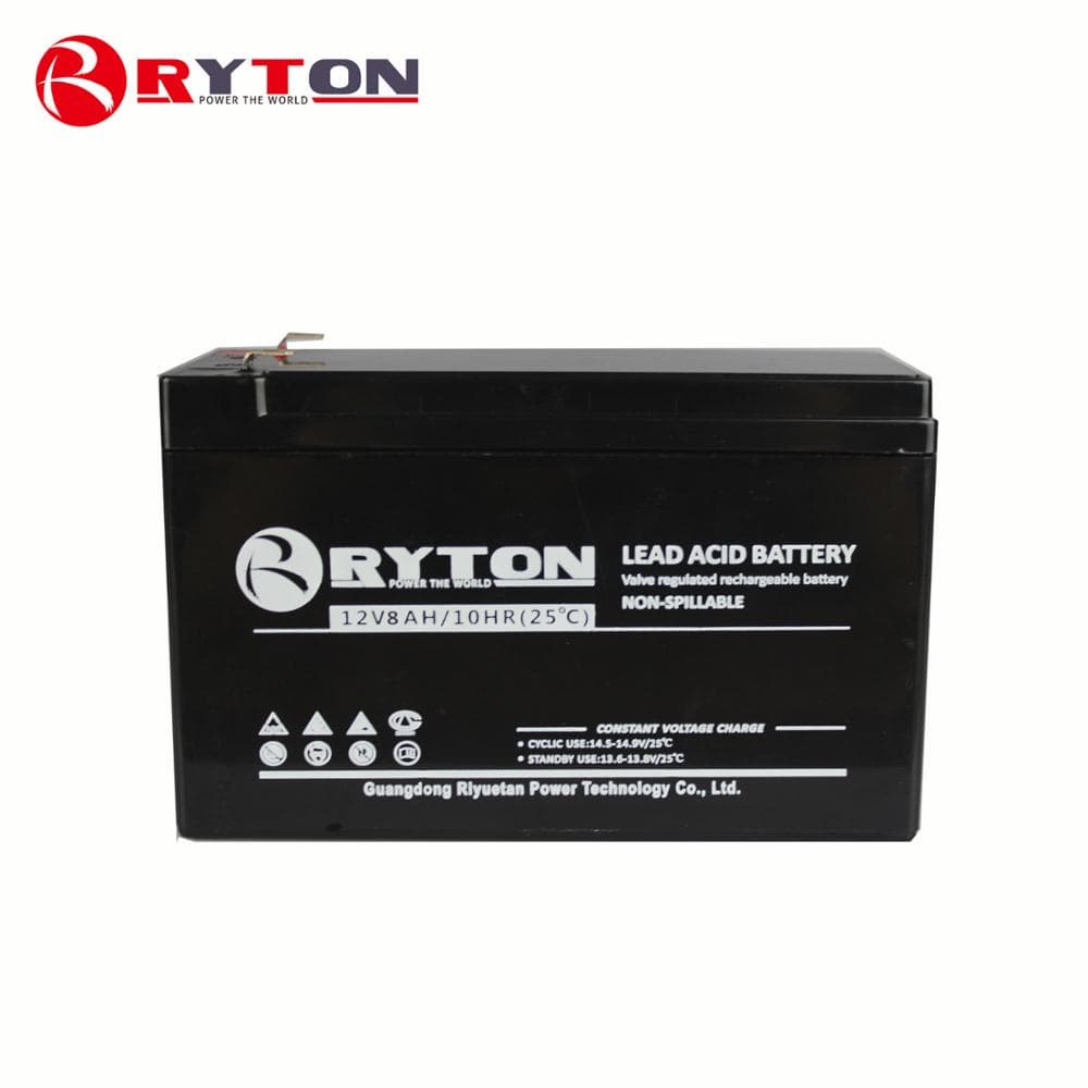12V 8_5Ah ISO14001 equipment rechargeable lead acid battery